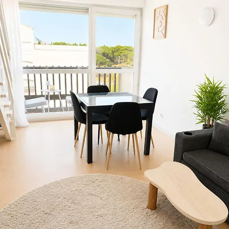 公寓 Lvam - Duplex For 4 Guests - In The Heart Of Cap D'agde - Pool