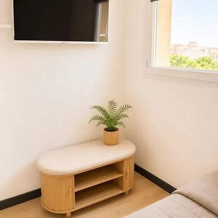 公寓 Lvam - Duplex For 4 Guests - In The Heart Of Cap D'agde - Pool 阿格德